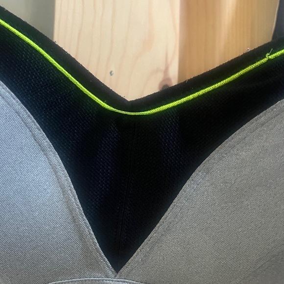 Torrid Gray and Black Sports Bra with Neon Accents size 40dd - Picture 5 of 9